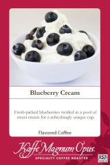 Blueberry Cream Flavored Coffee